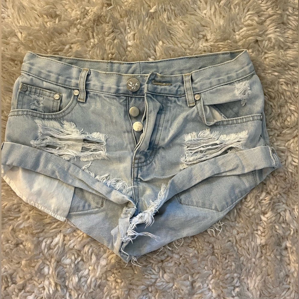 One Teaspoon Bandit Jeans Shorts